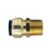 Apollo 3/4 in. Brass Push-to-Connect x Male Pipe Thread Adapter FSBMA34 - alternate 2